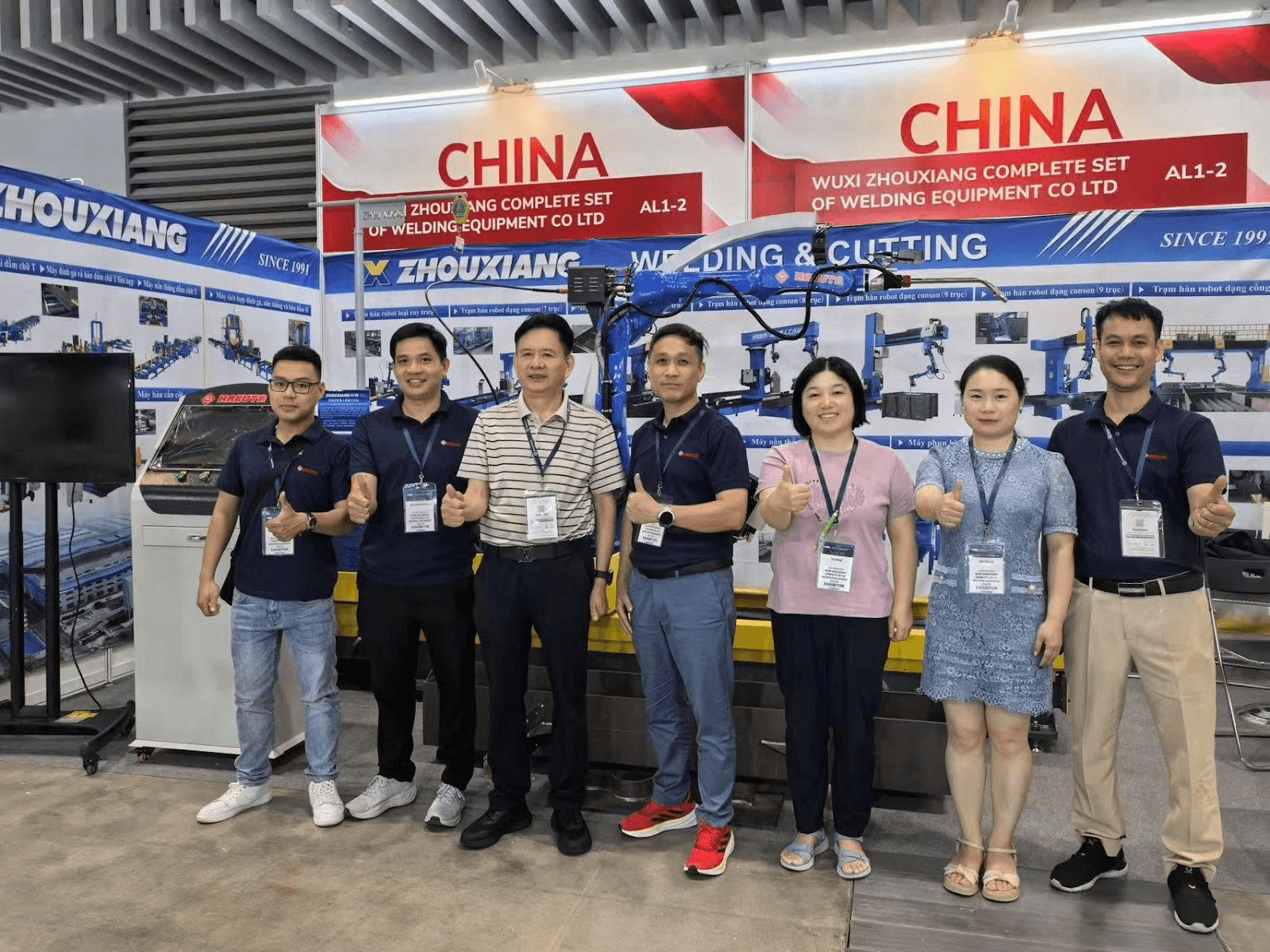 Đội ngũ Hakuta tại Zhouxiang